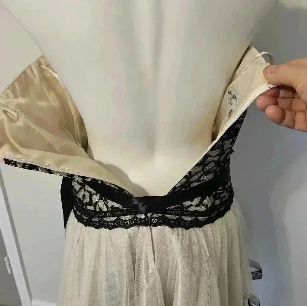 Vintage Gunne Sax Mini / Cocktail Dress - Picture 13 of 14